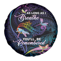 Polynesia Memorial Spare Tire Cover Always Remembered Dragonfly Polynesian Style LT05 - Polynesian Pride