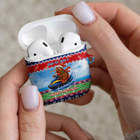 New Zealand Christmas AirPods Case Funny Jet Ride Kiwi Xmas LT05 - Polynesian Pride