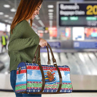 New Zealand Christmas Travel Bag Funny Jet Ride Kiwi Xmas - Polynesian Pride
