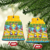 Hawaii Christmas Ceramic Ornament Mele Kalikimaka Tropical Vibes - Polynesian Pride
