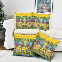 Hawaii Christmas Pillow Cover Mele Kalikimaka Tropical Vibes - Polynesian Pride