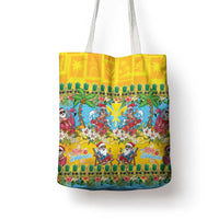 Hawaii Christmas Tote Bag Mele Kalikimaka Tropical Vibes - Polynesian Pride