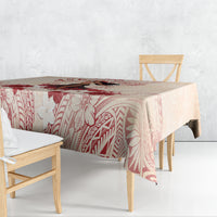 Tahiti Women's Day Tablecloth With Polynesian Pattern