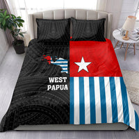 West Papua Bedding Set Polynesian Pattern With Coat Of Arms LT05 - Polynesian Pride