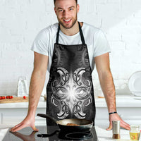 New Zealand Matariki Apron Maori Moko Black Galaxy LT05 - Polynesian Pride