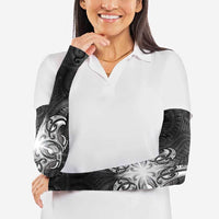 New Zealand Matariki Arm Sleeves Maori Moko Black Galaxy LT05 - Polynesian Pride