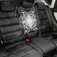 New Zealand Matariki Back Car Seat Cover Maori Moko Black Galaxy LT05 - Polynesian Pride