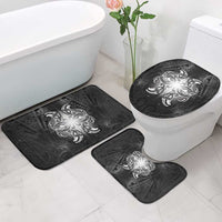 New Zealand Matariki Bathroom Set Maori Moko Black Galaxy LT05 - Polynesian Pride