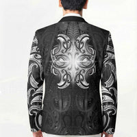 New Zealand Matariki Blazer Maori Moko Black Galaxy LT05 - Polynesian Pride