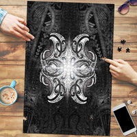 New Zealand Matariki Puzzle Maori Moko Black Galaxy LT05 Black - Polynesian Pride