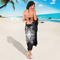 New Zealand Matariki Sarong Maori Moko Black Galaxy LT05 - Polynesian Pride
