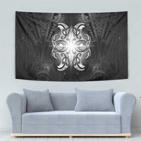 New Zealand Matariki Tapestry Maori Moko Black Galaxy LT05 - Polynesian Pride