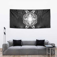 New Zealand Matariki Tapestry Maori Moko Black Galaxy LT05 - Polynesian Pride