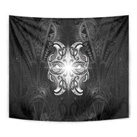 New Zealand Matariki Tapestry Maori Moko Black Galaxy LT05 - Polynesian Pride