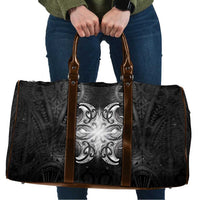 New Zealand Matariki Travel Bag Maori Moko Black Galaxy