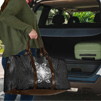 New Zealand Matariki Travel Bag Maori Moko Black Galaxy