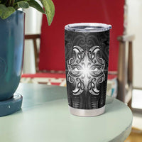 New Zealand Matariki Tumbler Cup Maori Moko Black Galaxy LT05 - Polynesian Pride