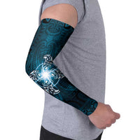 New Zealand Matariki Waita Arm Sleeves Maori Moko Dark Blue Galaxy LT05 - Polynesian Pride