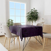 New Zealand Matariki Waipunarangi Tablecloth Maori Moko Purple Galaxy LT05 - Polynesian Pride
