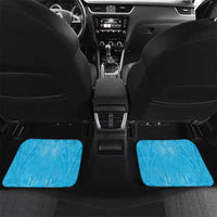 New Zealand Matariki Waiti Car Mats Maori Moko Cyan Galaxy LT05 Set 2pcs - Back Cyan - Polynesian Pride