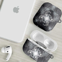 New Zealand Matariki Ururangi AirPods Case Maori Moko Grey Galaxy LT05 - Polynesian Pride