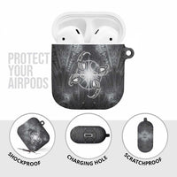 New Zealand Matariki Ururangi AirPods Case Maori Moko Grey Galaxy LT05 - Polynesian Pride