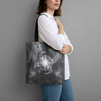New Zealand Matariki Ururangi Tote Bag Maori Moko Grey Galaxy LT05 - Polynesian Pride