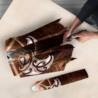 New Zealand Matariki Tupuanuku Umbrella Maori Moko Brown Galaxy LT05 - Polynesian Pride
