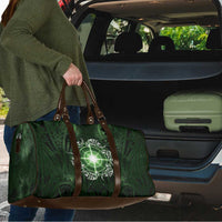 New Zealand Matariki Tupuarangi Travel Bag Maori Moko Green Galaxy