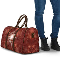 New Zealand Matariki Pohutukawa Travel Bag Maori Moko Red Galaxy LT05 - Polynesian Pride