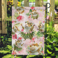Hawaii Guinea Hula Pig Garden Flag Funny Tropical Style LT05 Garden Flag Pink - Polynesian Pride
