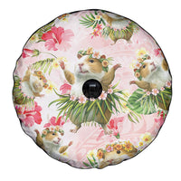 Hawaii Guinea Hula Pig Spare Tire Cover Funny Tropical Style LT05 - Polynesian Pride