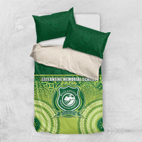 Ballantine Memorial School Bedding Set With Fijian Tapa Pattern