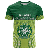Personalised Ballantine Memorial School T Shirt With Fijian Tapa Pattern