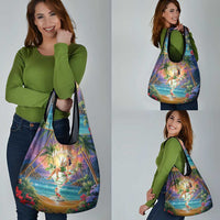 Aloha Hawaii Grocery Bag Hula Martini Tropical Vibes LT05 - Polynesian Pride