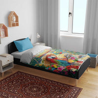 Hawaii Parrot Bedding Set Im Not Waiting Till 5 Oclock LT05 - Polynesian Pride
