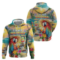 Hawaii Parrot Hoodie Im Not Waiting Till 5 Oclock LT05 - Polynesian Pride