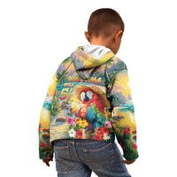 Hawaii Parrot Kid Hoodie Im Not Waiting Till 5 Oclock LT05 - Polynesian Pride