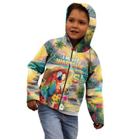 Hawaii Parrot Kid Hoodie Im Not Waiting Till 5 Oclock LT05 - Polynesian Pride