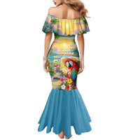 Hawaii Parrot Mermaid Dress Im Not Waiting Till 5 Oclock LT05 - Polynesian Pride