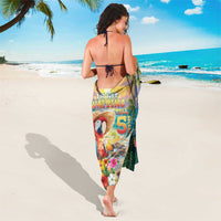 Hawaii Parrot Sarong Im Not Waiting Till 5 Oclock LT05 - Polynesian Pride