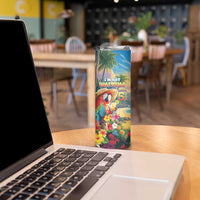 Hawaii Parrot Skinny Tumbler Im Not Waiting Till 5 Oclock LT05 - Polynesian Pride