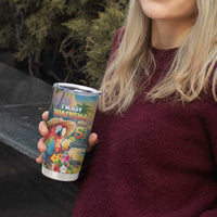Hawaii Parrot Tumbler Cup Im Not Waiting Till 5 Oclock LT05 - Polynesian Pride