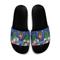 Guam Liberation Day Slide Sandals Pas Para I Chamoru