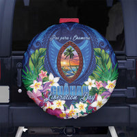 Guam Liberation Day Spare Tire Cover Pas Para I Chamoru