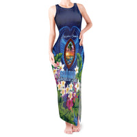 Guam Liberation Day Tank Maxi Dress Pas Para I Chamoru