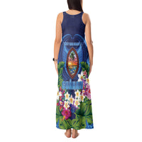 Guam Liberation Day Tank Maxi Dress Pas Para I Chamoru