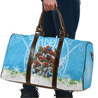 New Zealand Birds Christmas Travel Bag Pohutukawa Xmas Tree