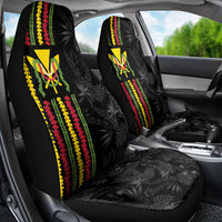 Hawaii Lei Kanaka Maoli Flag Car Seat Cover Tropical Vibes