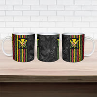 Hawaii Lei Kanaka Maoli Flag Ceramic Mug Tropical Vibes